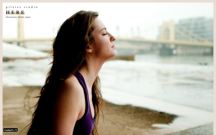 pilates studio HERE 公式サイト